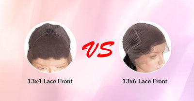 13×4 VS 13×6 Lace Front Wig: What is the difference between them?