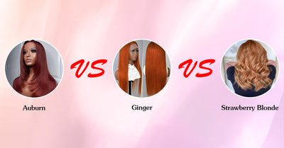 Auburn VS Ginger VS Strawberry blonde hair color: What are the differences among them?