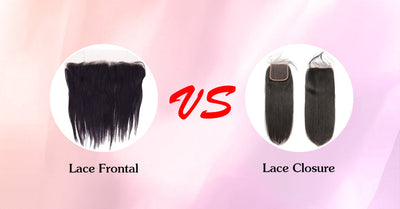What are the differences between Lace Frontal and Lace Closure?