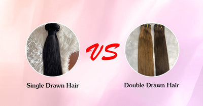 Single Drawn Hair VS Double Drawn Hair: What Are The Differences Between Them?