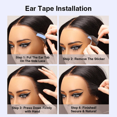 13x4 Pre-All HD Lace Front Wig Body Wave/Straight Secure Wear Go Glueless Human Hair Wigs