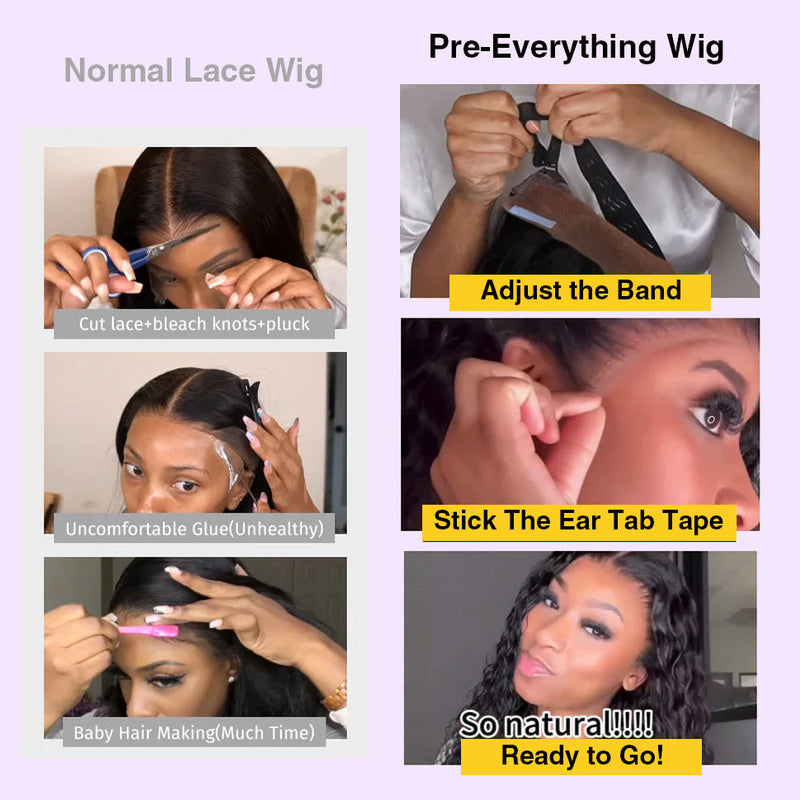 Reddish Brown Body Wave Glueless Wig 13x4 Pre-All HD Lace Front Real Ear To Ear Human Hair Wigs