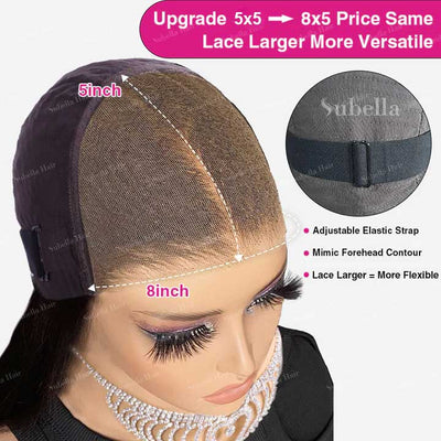 4C Edges Hairline Wig Honey Blonde Highlight Wig 13x4 8x5 HD Lace Front Jerry Curly Human Hair Wigs