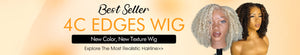 Subella Hair Best Seller 4C Edges Wig