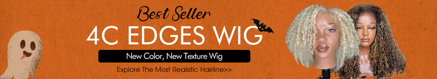 Subella Hair Best Seller 4C Edges Wig