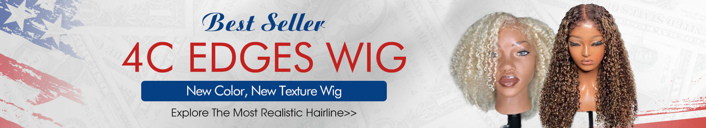 Subella Hair Best Seller 4C Edges Wig
