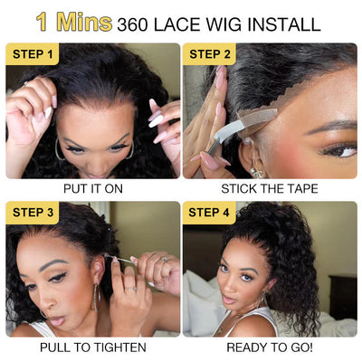 Full Lace Human Hair Wigs HD Lace Wigs Human Hair Pre Plucked Handmade Whole Lace Wig Brazilian Human Hair Wigs