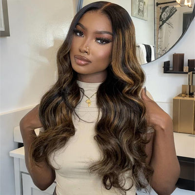 3 Wigs $229 | 8x5 Pre Cut HD Lace Brown Blonde Highlights Wig & Glueless Curly Bob Wig & Straight 5x5 HD Lace Bob Wig Special Offer