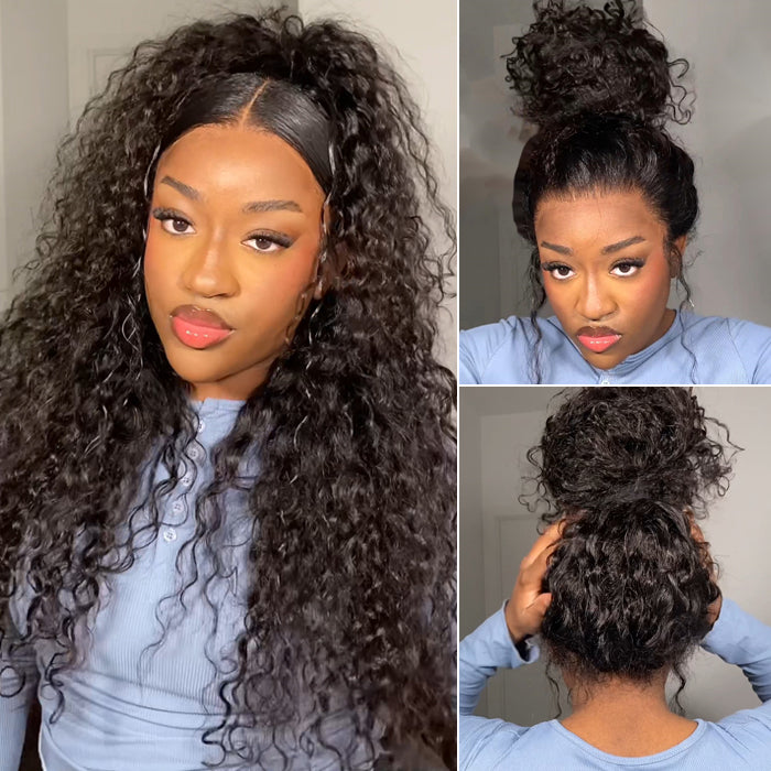 Put On & Go Upgraded Hidden Strap Snug Fit 360 Lace Frontal Wig ...