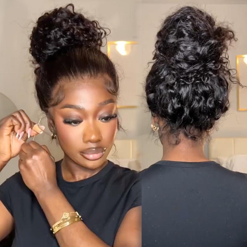 Put On & Go Upgraded Hidden Strap Snug Fit 360 Lace Frontal Wig ...