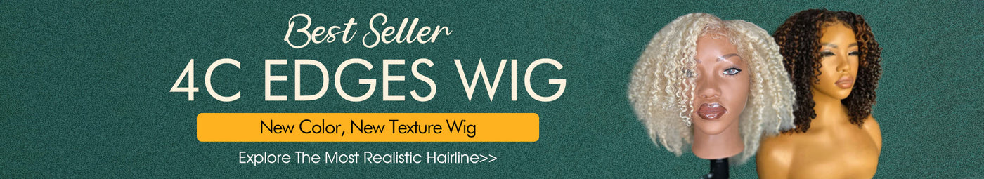 Subella Hair Best Seller 4C Edges Wig