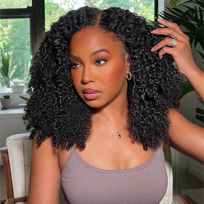 3 Wigs $229 | 8x5 Pre Cut HD Lace Brown Blonde Highlights Wig & Glueless Curly Bob Wig & Straight 5x5 HD Lace Bob Wig Special Offer