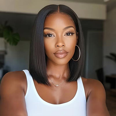 3 Wigs $229 | 8x5 Pre Cut HD Lace Brown Blonde Highlights Wig & Glueless Curly Bob Wig & Straight 5x5 HD Lace Bob Wig Special Offer
