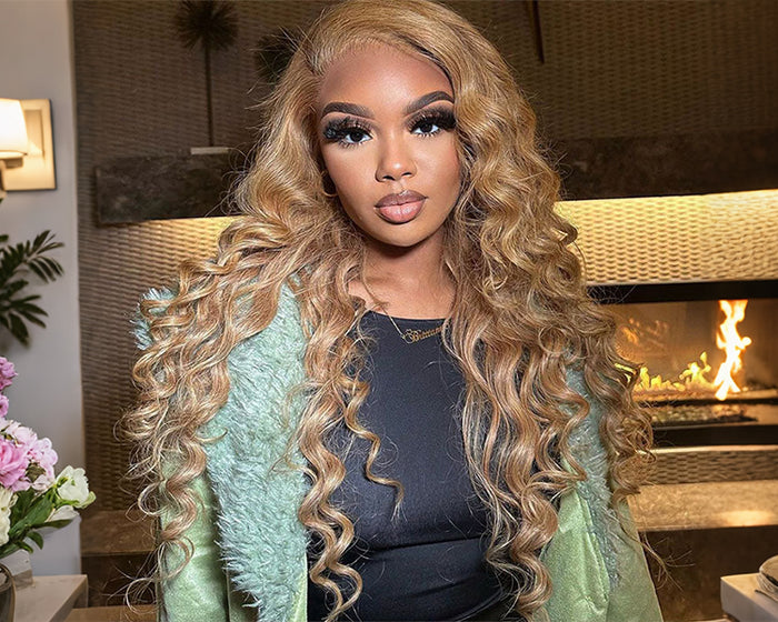 Why Choose Our #27 Cameral Blonde Wigs?