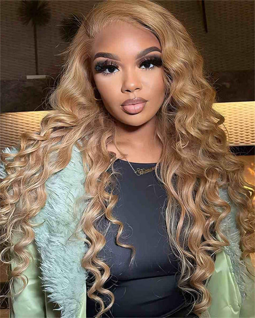 Why Choose Our #27 Cameral Blonde Wigs?