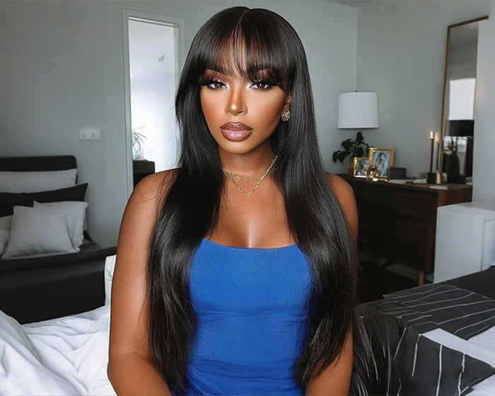 Why Choose Our Wigs With Bangs/Curtain Bangs?
