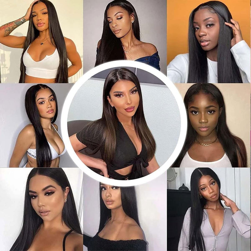 Flash Sale $99  20Inch Straight Wigs 5*5 HD Transparent Lace Wigs