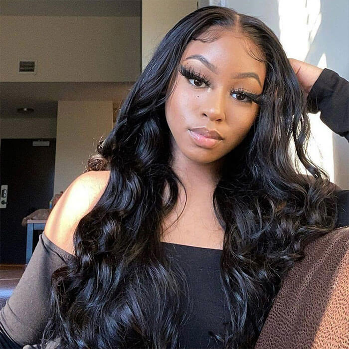 Beginner Friendly V Part Body Wave Wig No Leave Out Super Natural Human Hair Wig