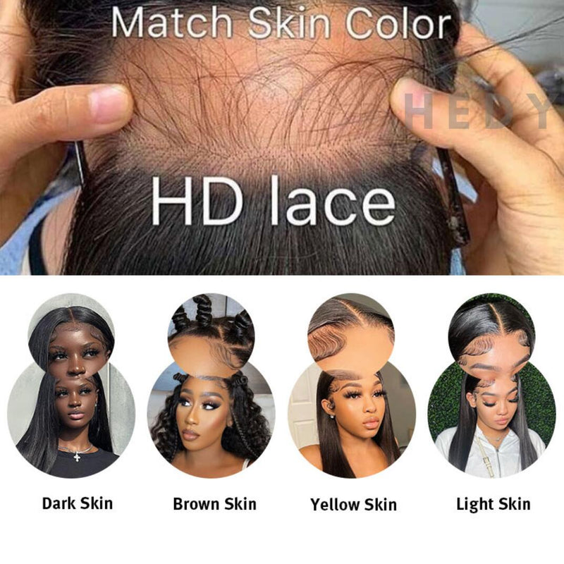 $89.9 Super Deal |  24Inch Water Wave 4x4 Transparent Lace Closure Wigs (No Code Available) Flash Sale