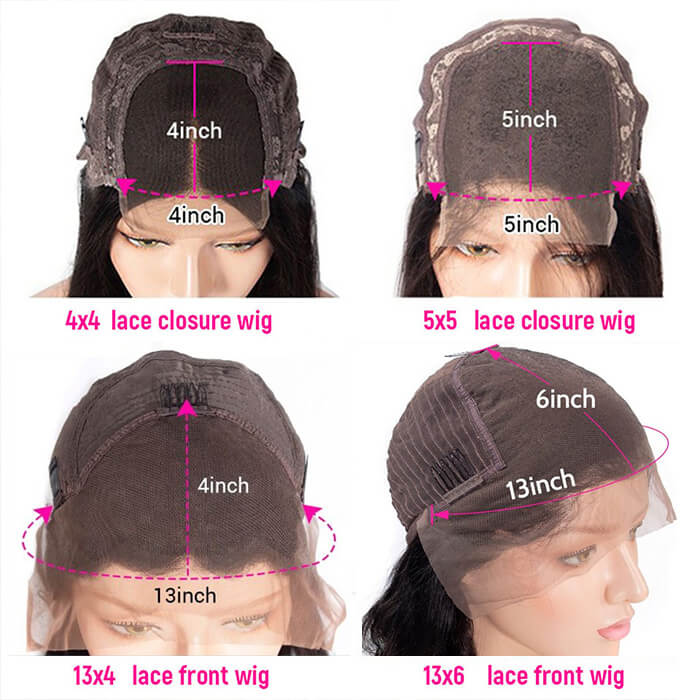 Skin Melt HD Lace Wigs 13x4 Lace Front Wigs Glueless Straight Human Hair Wigs